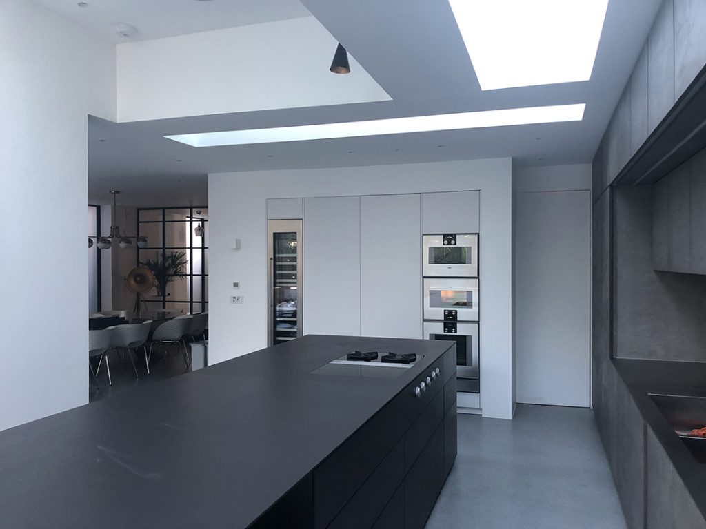 Warendorf Concrete Titanium Grey German kitchens London project