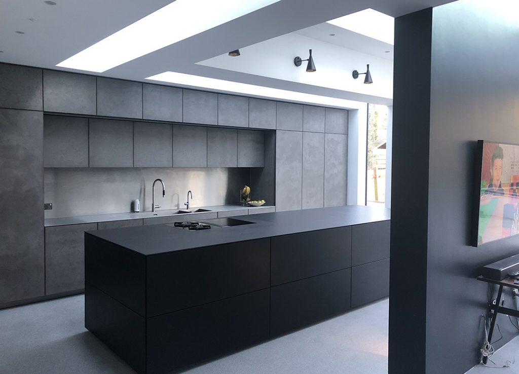 Warendorf Concrete Titanium Grey by German Kitchens London